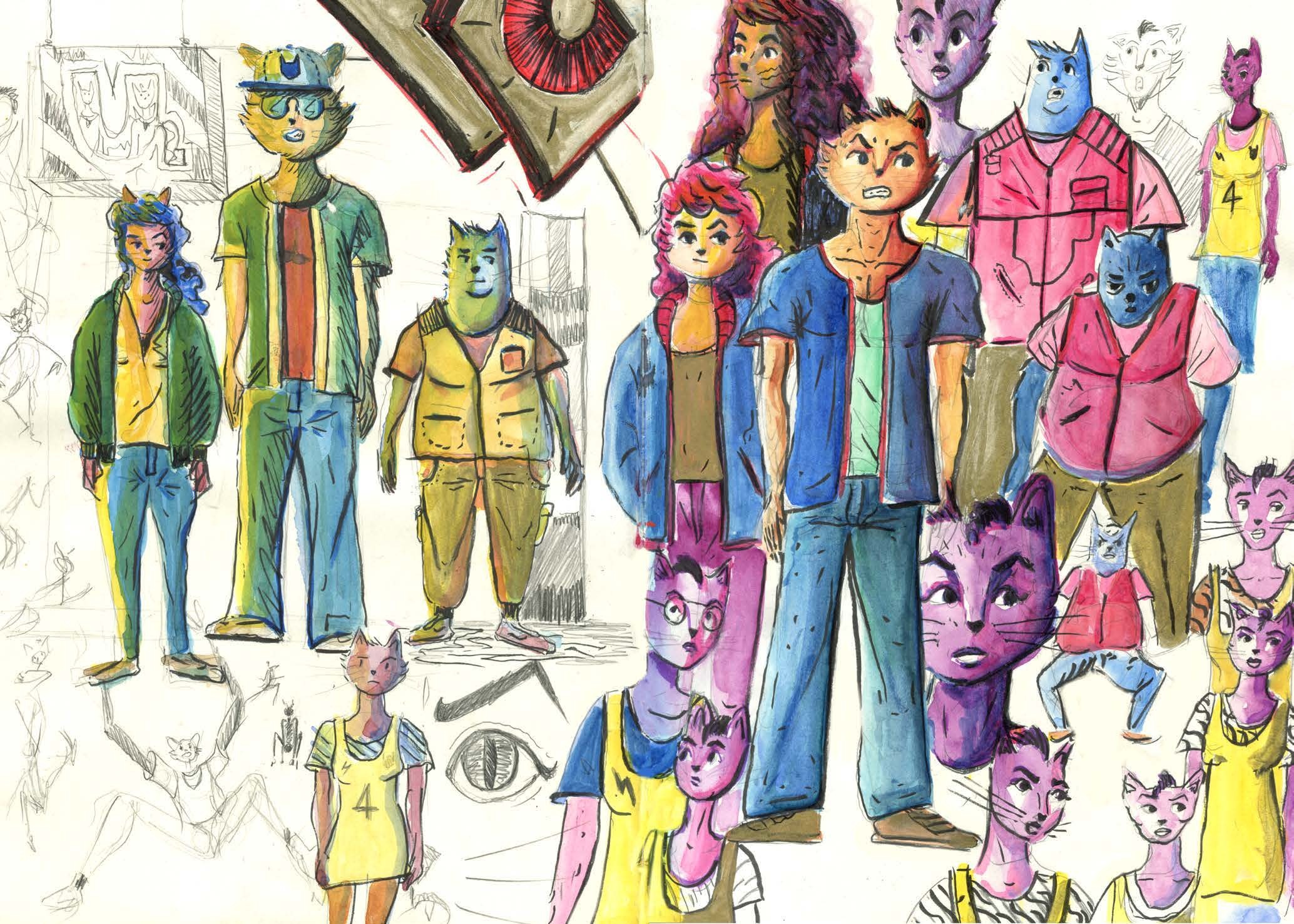 CATGANG — recherche graphique 32